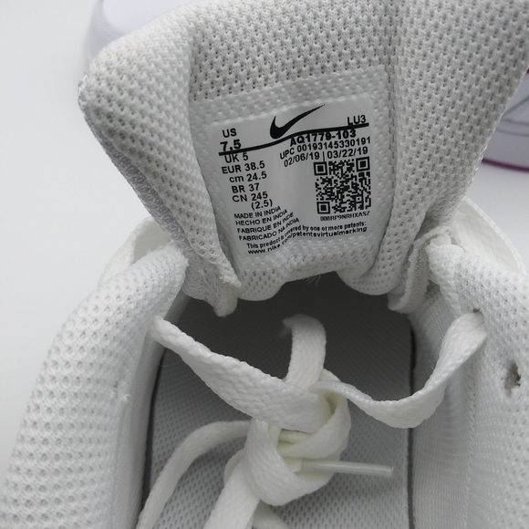 Nike Ebernon Low Womens Sneakers - Picture 7 of 7